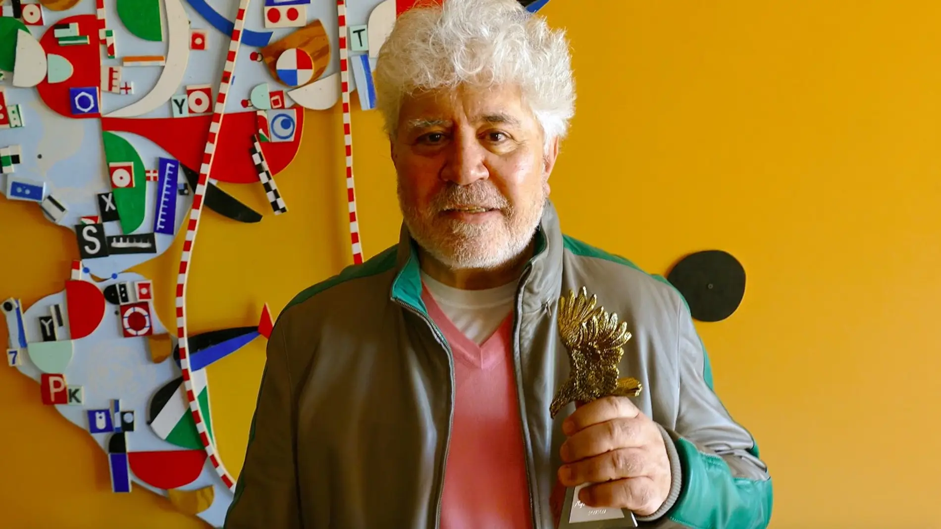 Pedro Almodóvar recibe el premio Águila de Oro del Aguilar Film Festival
