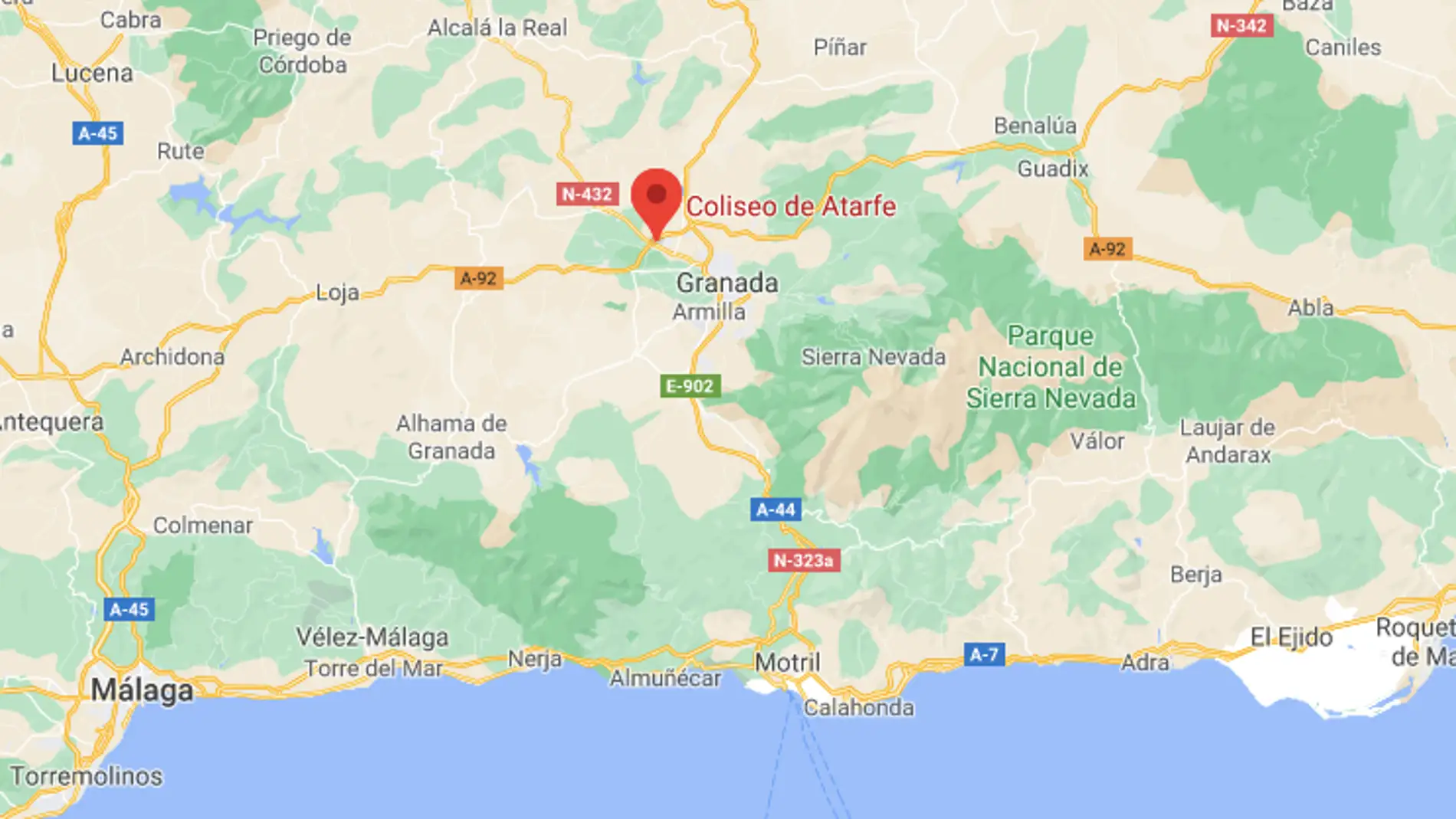 El municipio de Atarfe, en la provincia de Granada.