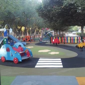Un parque infantil (archivo). Un parque infantil (archivo).