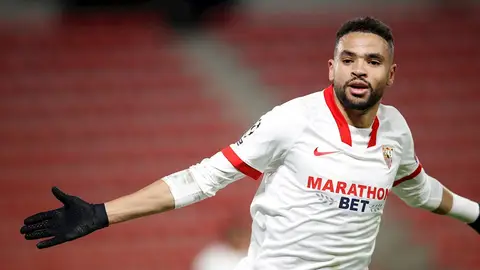 El jugador del Sevilla, Youssef En-Nesyri El jugador del Sevilla, Youssef En-Nesyri