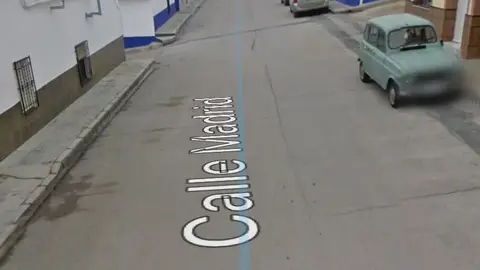 Calle Madrid en Campo de Criptana Calle Madrid en Campo de Criptana