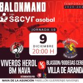 partido del Balonmano Nava