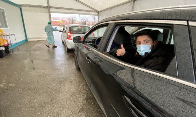 Las pruebas PCR en el Racing de Santander, negativas Las pruebas PCR en el Racing de Santander, negativas
