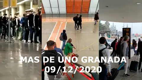 Mas de Uno Granada 09/12/2020 Llegada de Inmigrantes a Granada