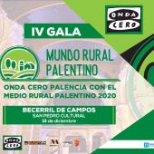 Onda Cero Palencia celebra el 18 de diciembre la IV edición de los Premios Mundo Rural Palentino