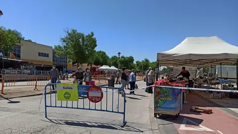 El mercadillo volverá a abrir con el 100% de sus puestos el próximo lunes 14 de diciembre