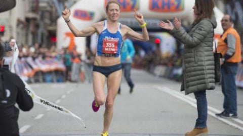 Irene Pelayo, atleta de Cantabria