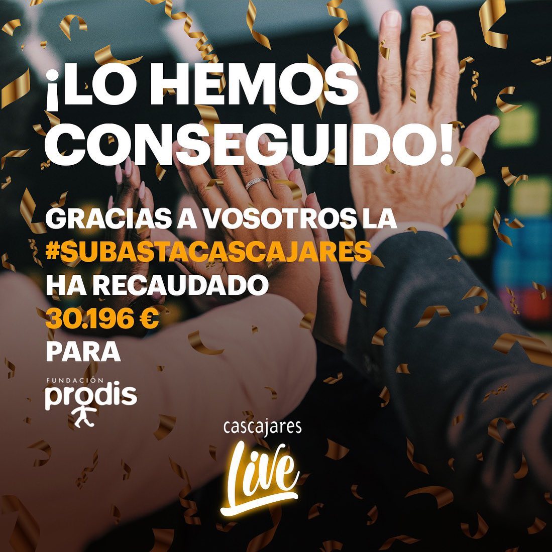La XXI Subasta de Capones de Cascajares recauda más de 30.000€ a beneficio de la Fundación PRODIS La XXI Subasta de Capones de Cascajares recauda más de 30.000€ a beneficio de la Fundación PRODIS