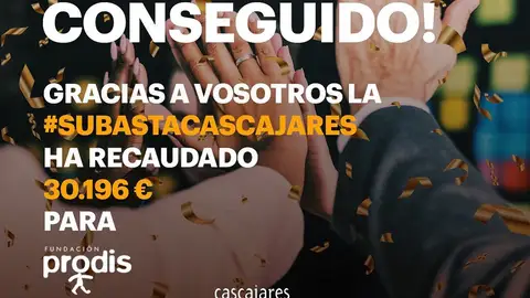 La XXI Subasta de Capones de Cascajares recauda más de 30.000€ a beneficio de la Fundación PRODIS Solidaridad