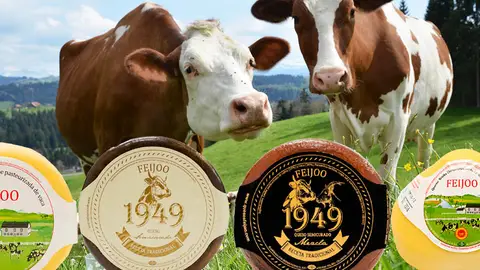 Os premiados Quesos Feijoo en Se nos va la olla Quesos Feijoo