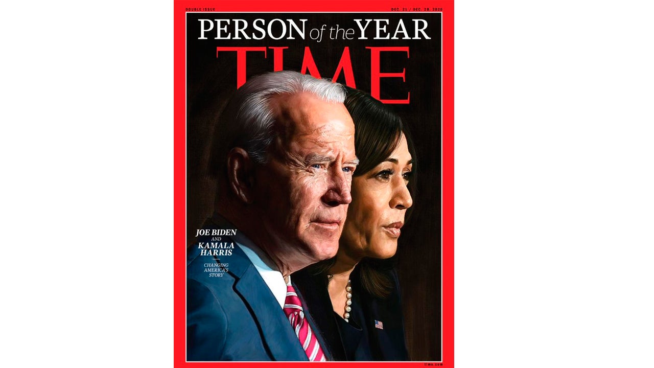 La revista 'Time' elige a Joe Biden y a Kamala Harris como 'Persona del Año' 2020 La revista 'Time' elige a Joe Biden y a Kamala Harris como 'Persona del Año' 2020