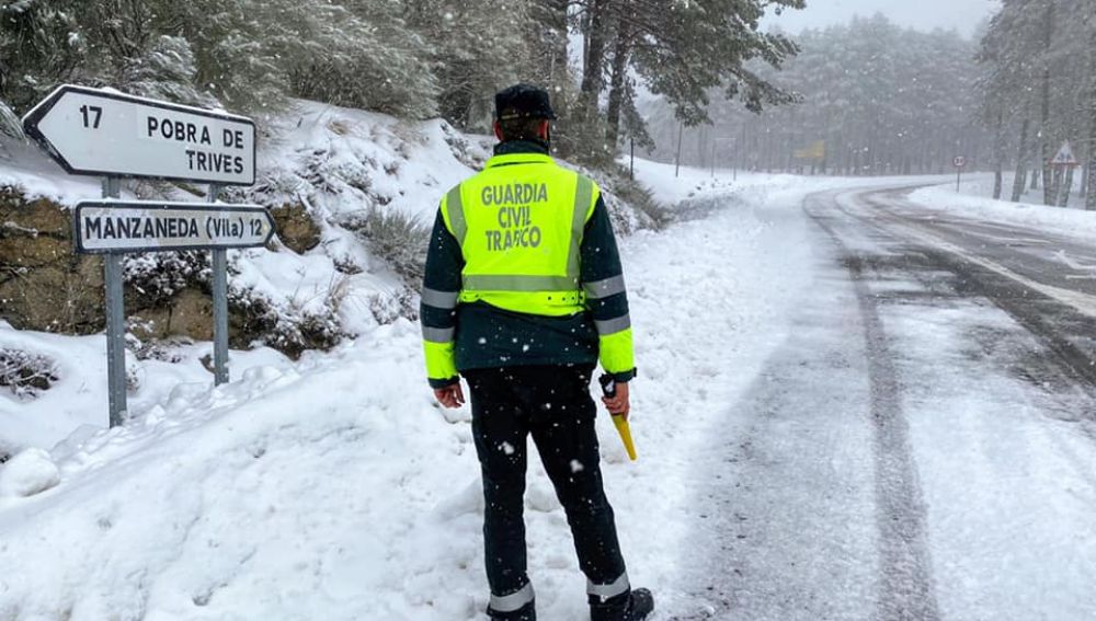 Actuación de la Guardia Civil durante el Puente de la Constitución