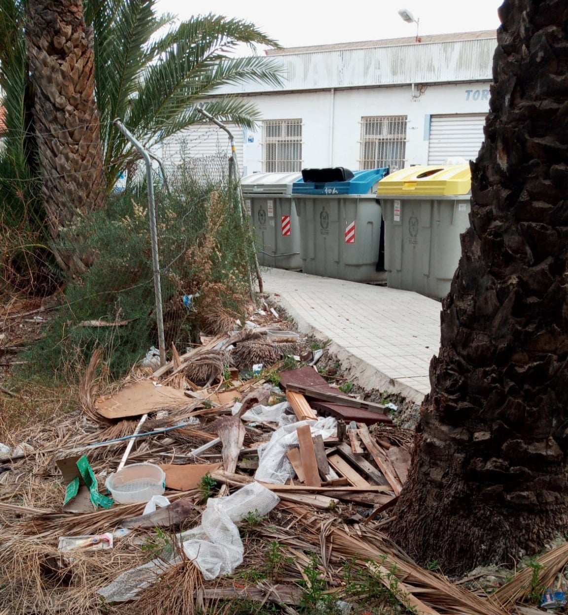 Vecinos de Puertas Coloradas insisten en reclamar más atención por parte del Ayuntamiento de Elche Vecinos de Puertas Coloradas insisten en reclamar más atención por parte del Ayuntamiento de Elche