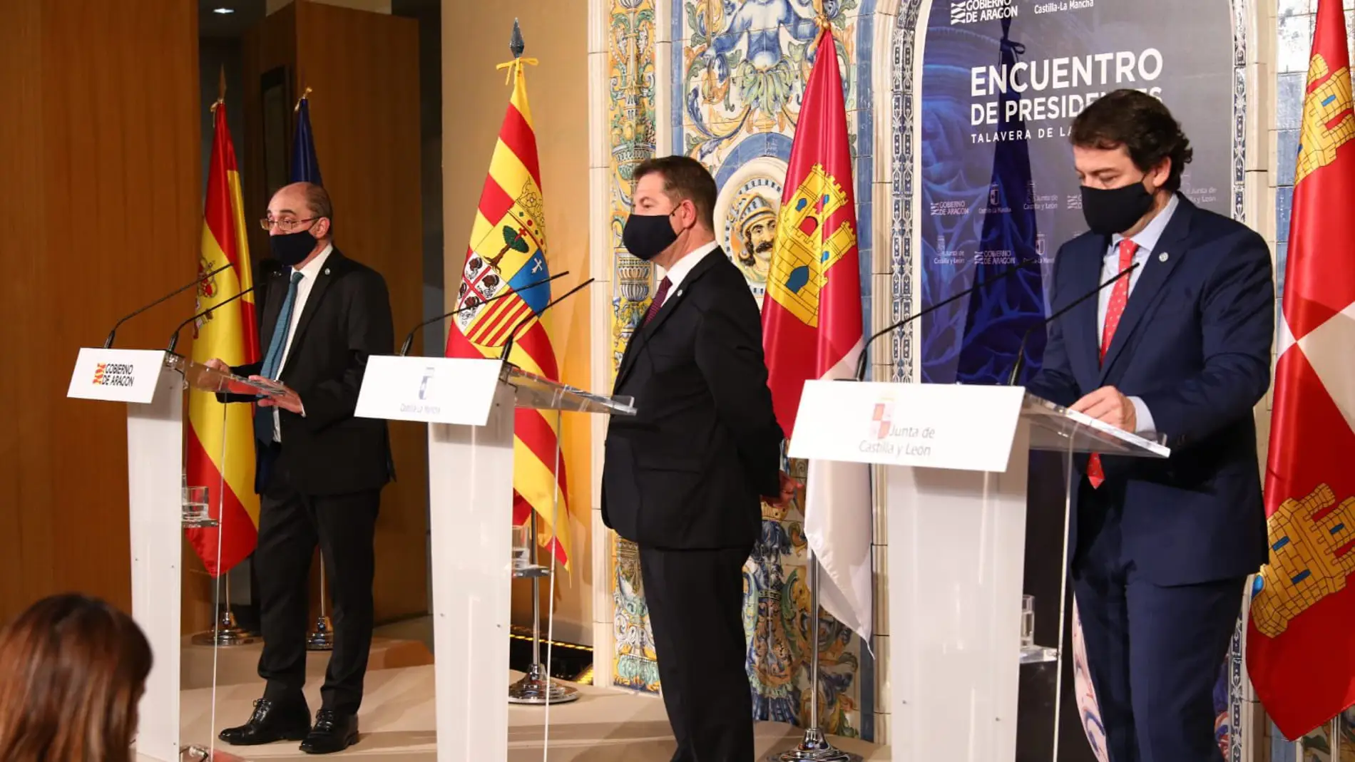 Encuentro de presidentes de Aragón, Castilla La Mancha y Castilla y León