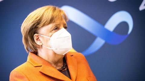 Angela Merkel. 