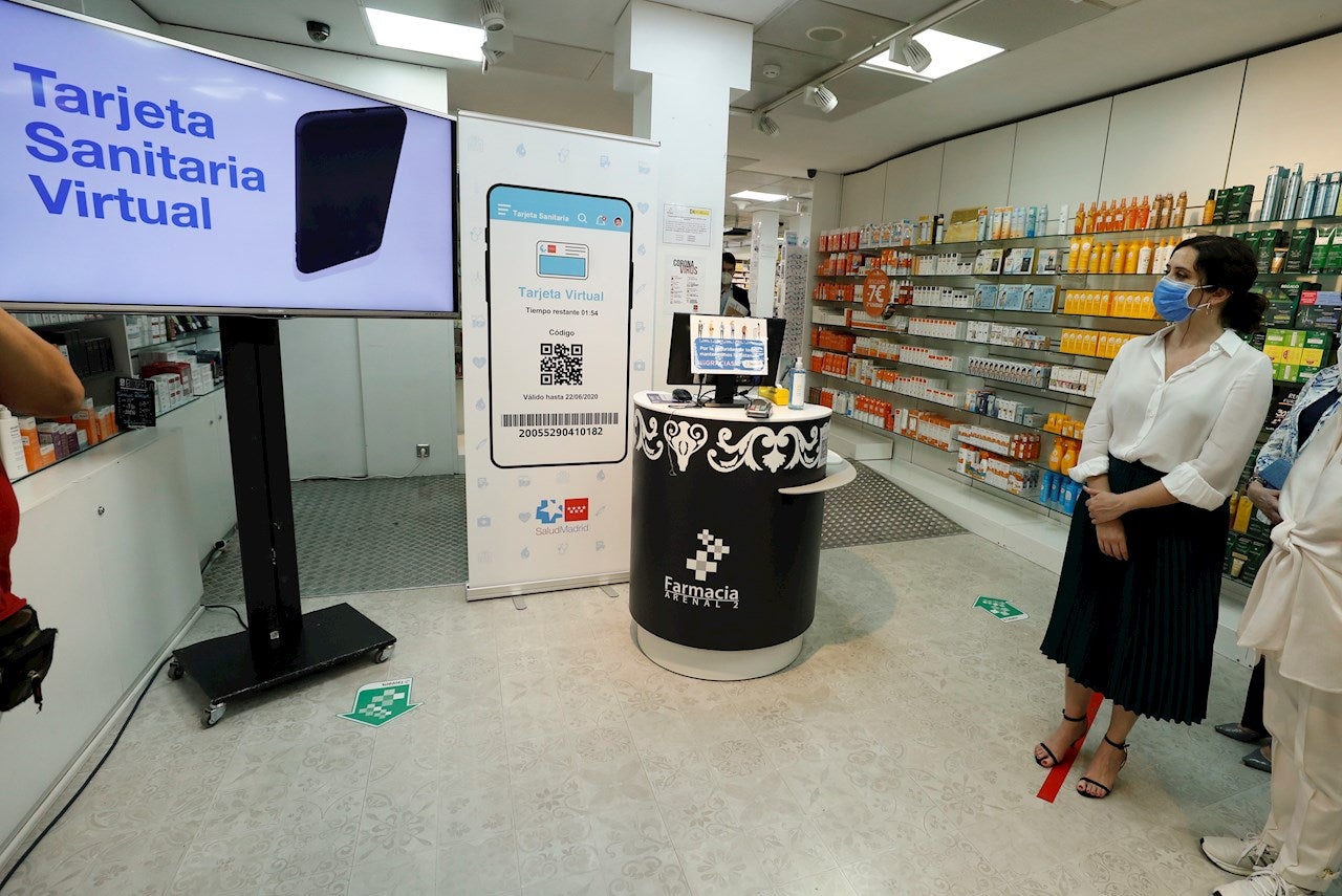 La tarjeta sanitaria virtual de Madrid incorporará desde hoy los test Covid La tarjeta sanitaria virtual de Madrid incorporará desde hoy los test Covid