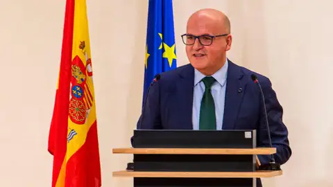 Baltar defiende “reencontrar territorio y agua para avanzar en las oportunidades frente al reto demográfico” Manuel Baltar, no acto celebrado en Madrid