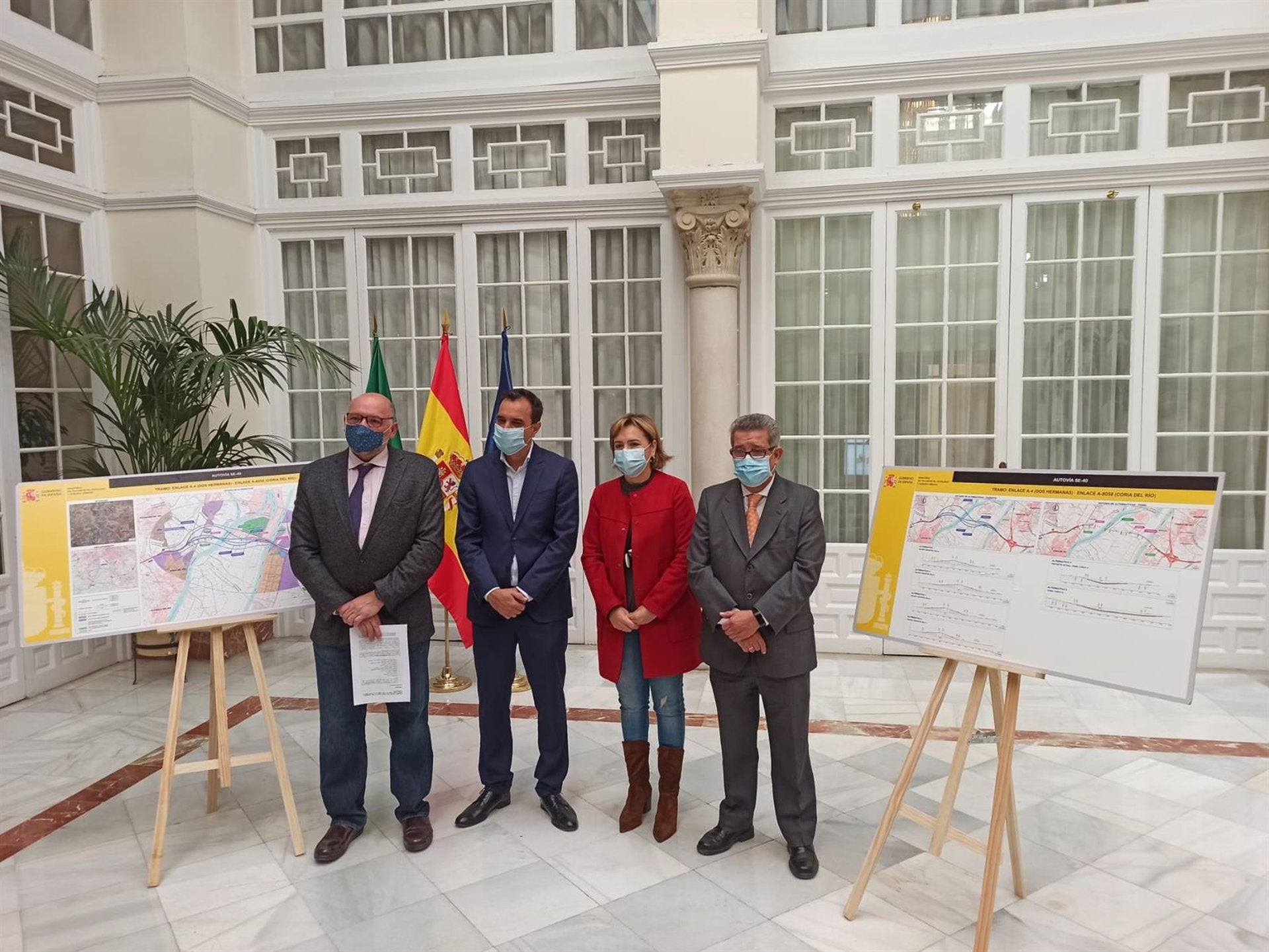 Licitado el nuevo anteproyecto del tramo Dos Hermanas-Coria de la SE-40 Licitado el nuevo anteproyecto del tramo Dos Hermanas-Coria de la SE-40