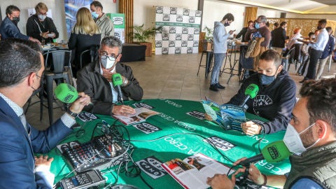 Julio Rodr&iacute;guez, Enrique Cort&eacute;s, Miguel Cort&eacute;s y Kike Villanueva