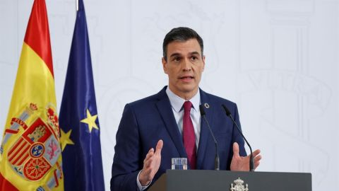 Pedro S&aacute;nchez hace balance del primer a&ntilde;o del Gobierno de coalici&oacute;n