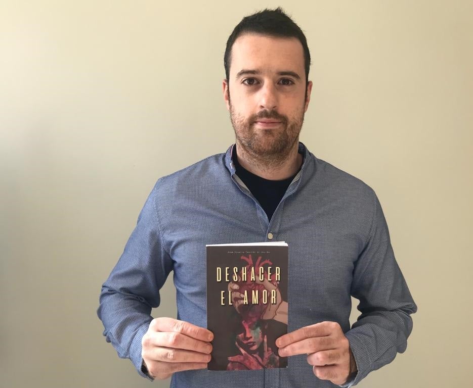 "Deshacer el amor", el segundo poemario del conquense Juan Ignacio Cantero "Deshacer el amor", el segundo poemario del conquense Juan Ignacio Cantero