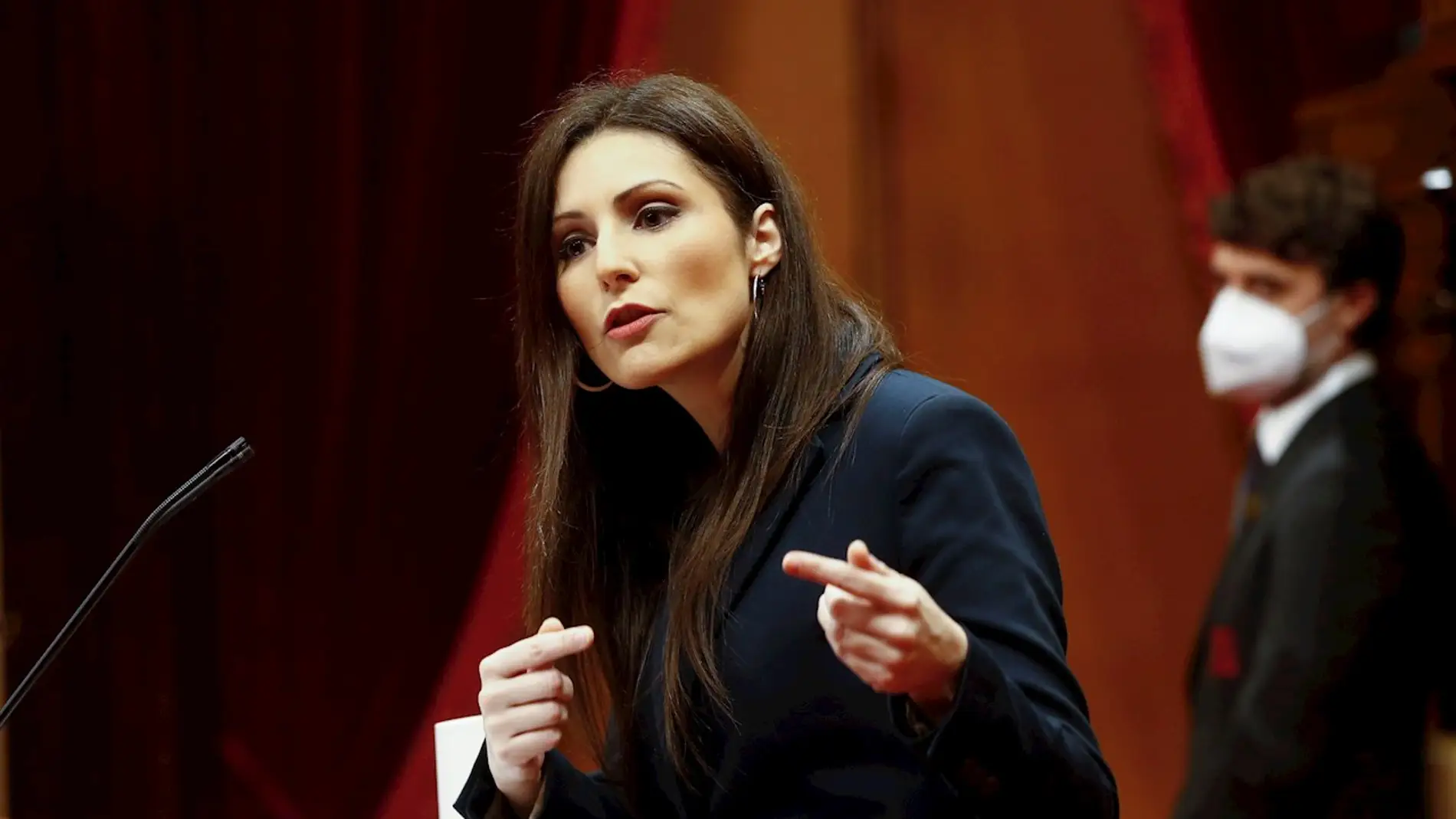 La hasta ahora líder de Ciudadanos en el Parlament, Lorena Roldán