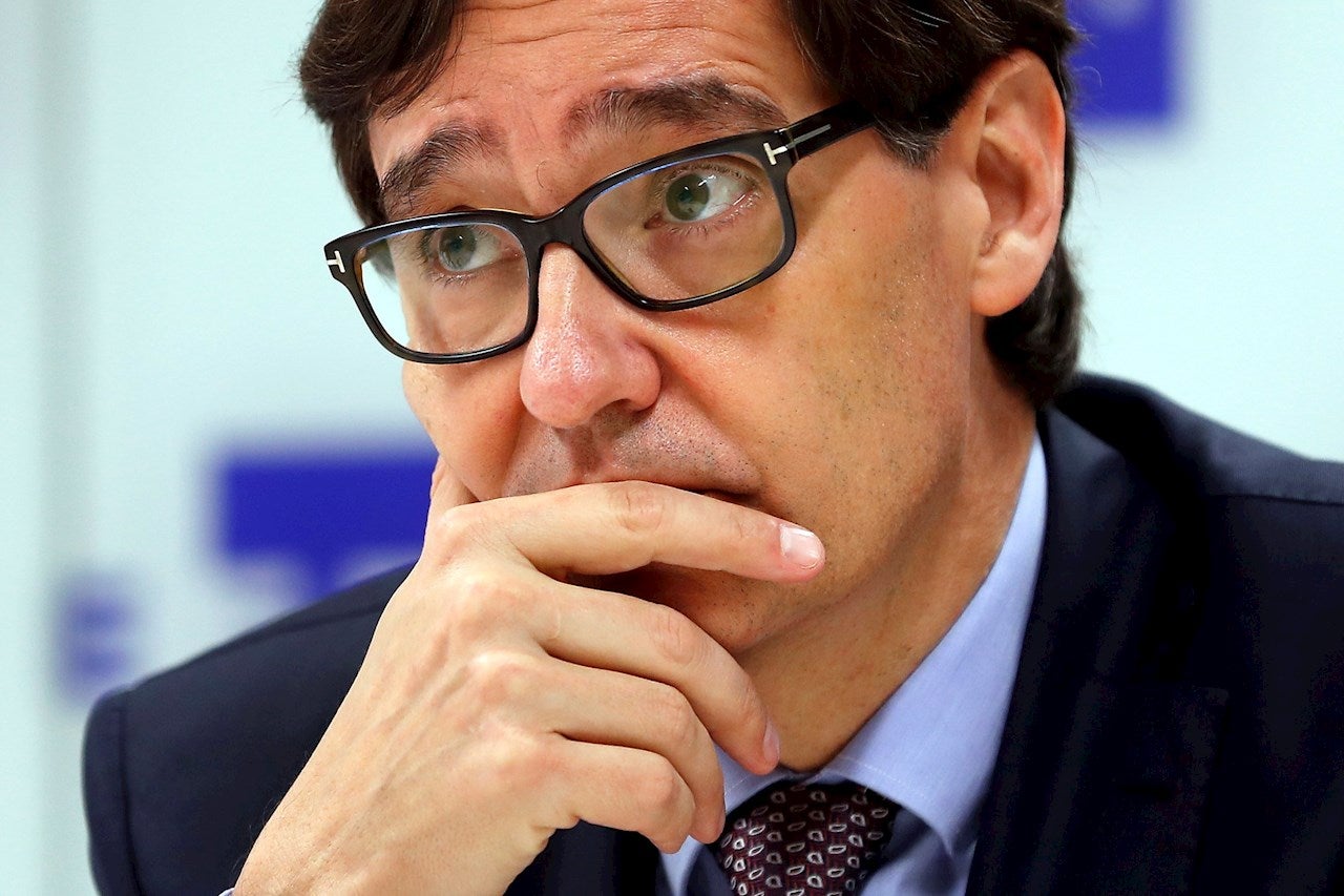 Salvador Illa, candidato del PSC en las elecciones de Cataluña Salvador Illa, candidato del PSC en las elecciones de Cataluña