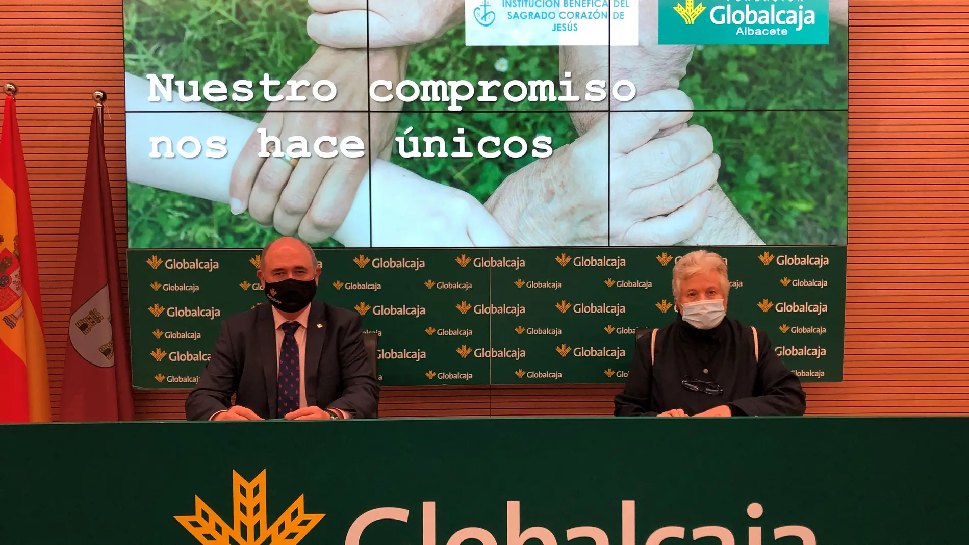 La Fundación Globalcaja Albacete contribuye con 3.000 euros a la acción Fila 0 Cotolengo
