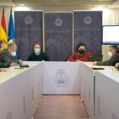 Reunión en el Ayuntamiento de San Fernando