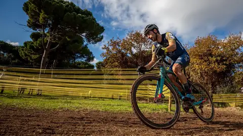 Ismael Esteban Ismael Esteban, bicampeón de España de ciclocross