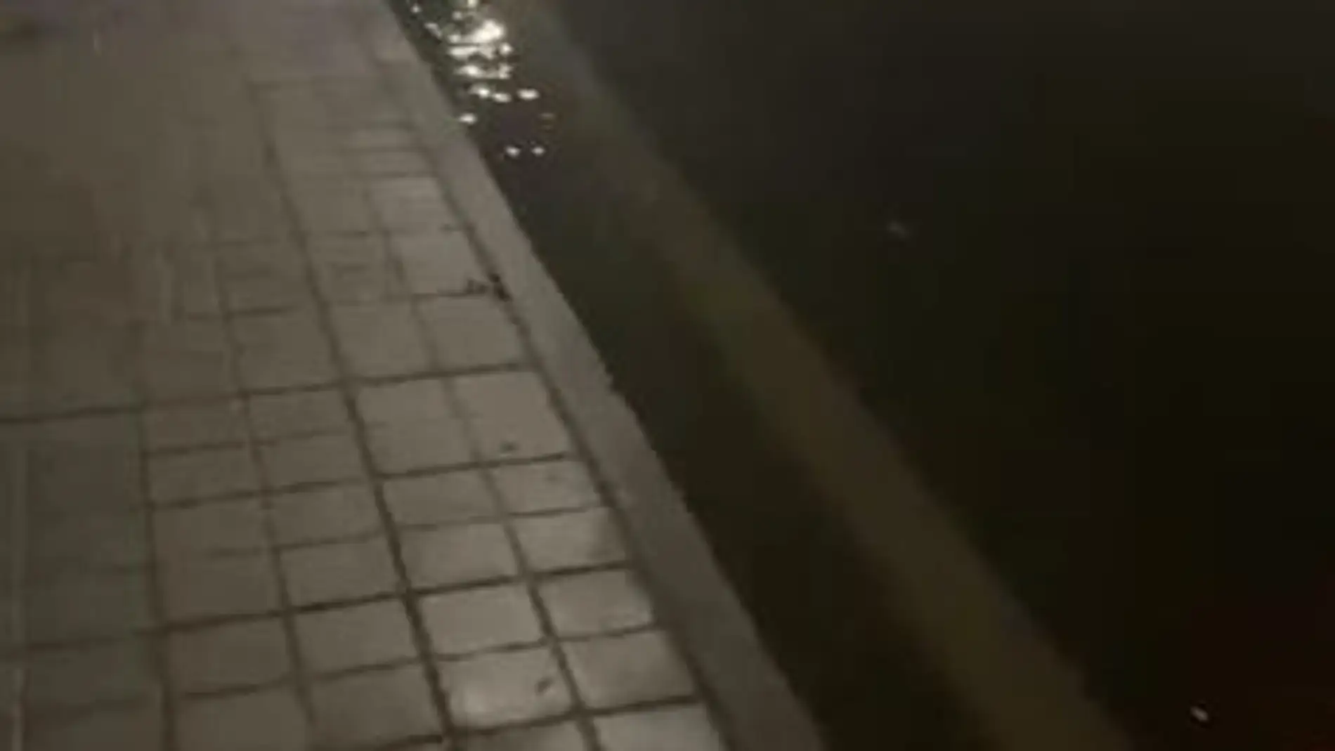 El reventón ha ocurrido en las inmediaciones del Parque de Gasset El reventón ha ocurrido en las inmediaciones del Parque de Gasset