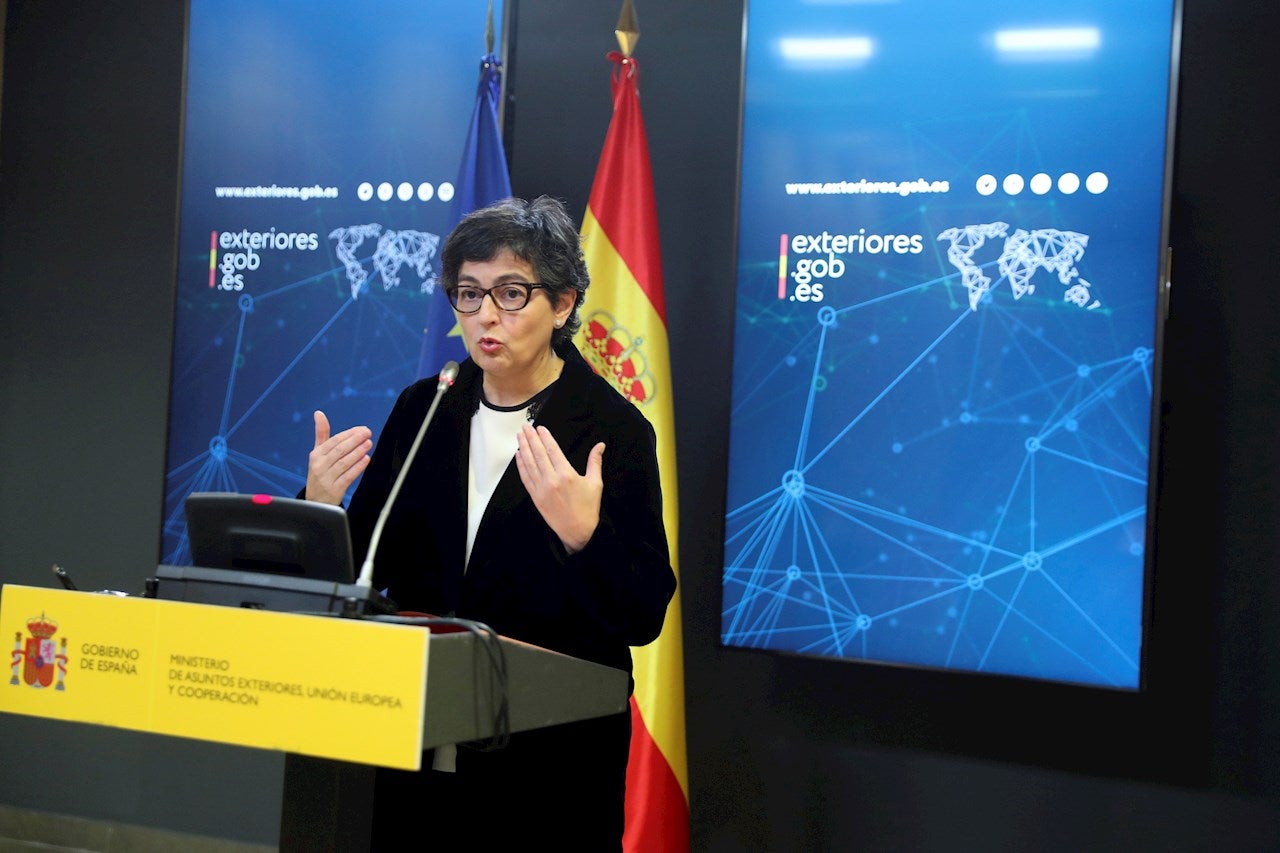 La ministra de Exteriores señala a Trump como responsable de estar detrás del asalto al Capitolio La ministra de Exteriores señala a Trump como responsable de estar detrás del asalto al Capitolio
