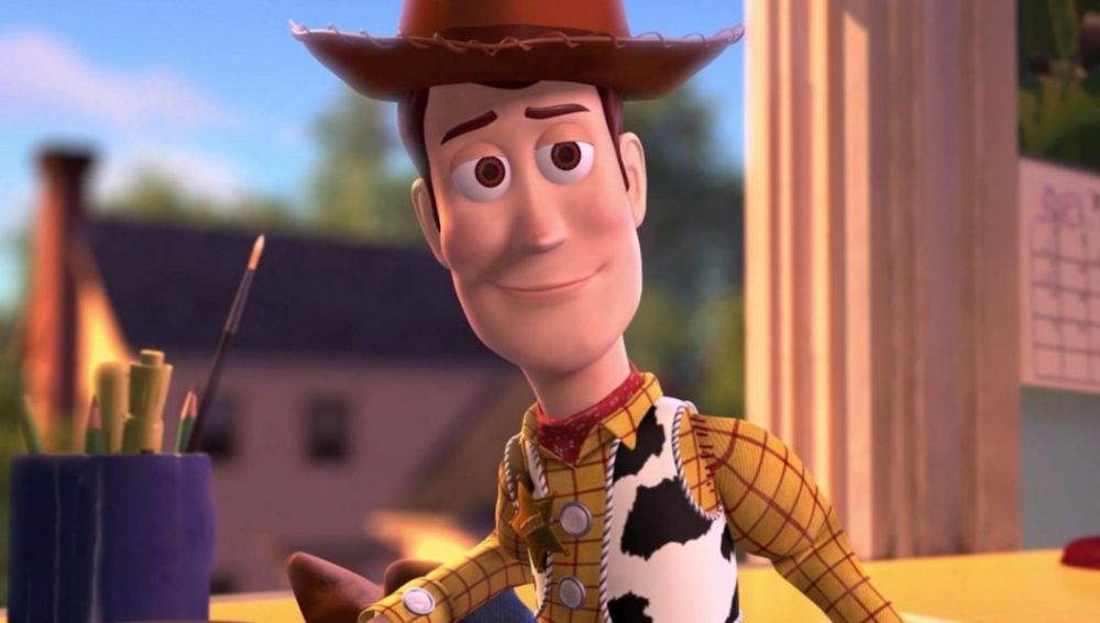 El sheriff Woody, con la voz de Tom Hanks, fue el primer gran personaje mítico de Pixar