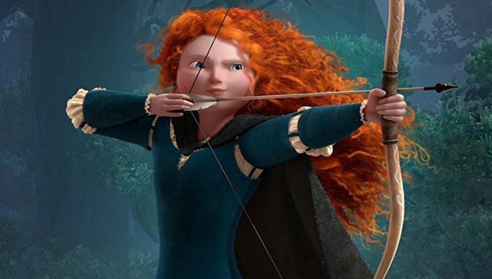 Mérida, la princesa pelirroja de la película 'Brave (Indomable)', fue el gran personaje de animación de 2012