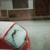 Esta pasada madrugada se pudo ver nieve en localidades de La Mancha Esta pasada madrugada se pudo ver nieve en localidades de La Mancha