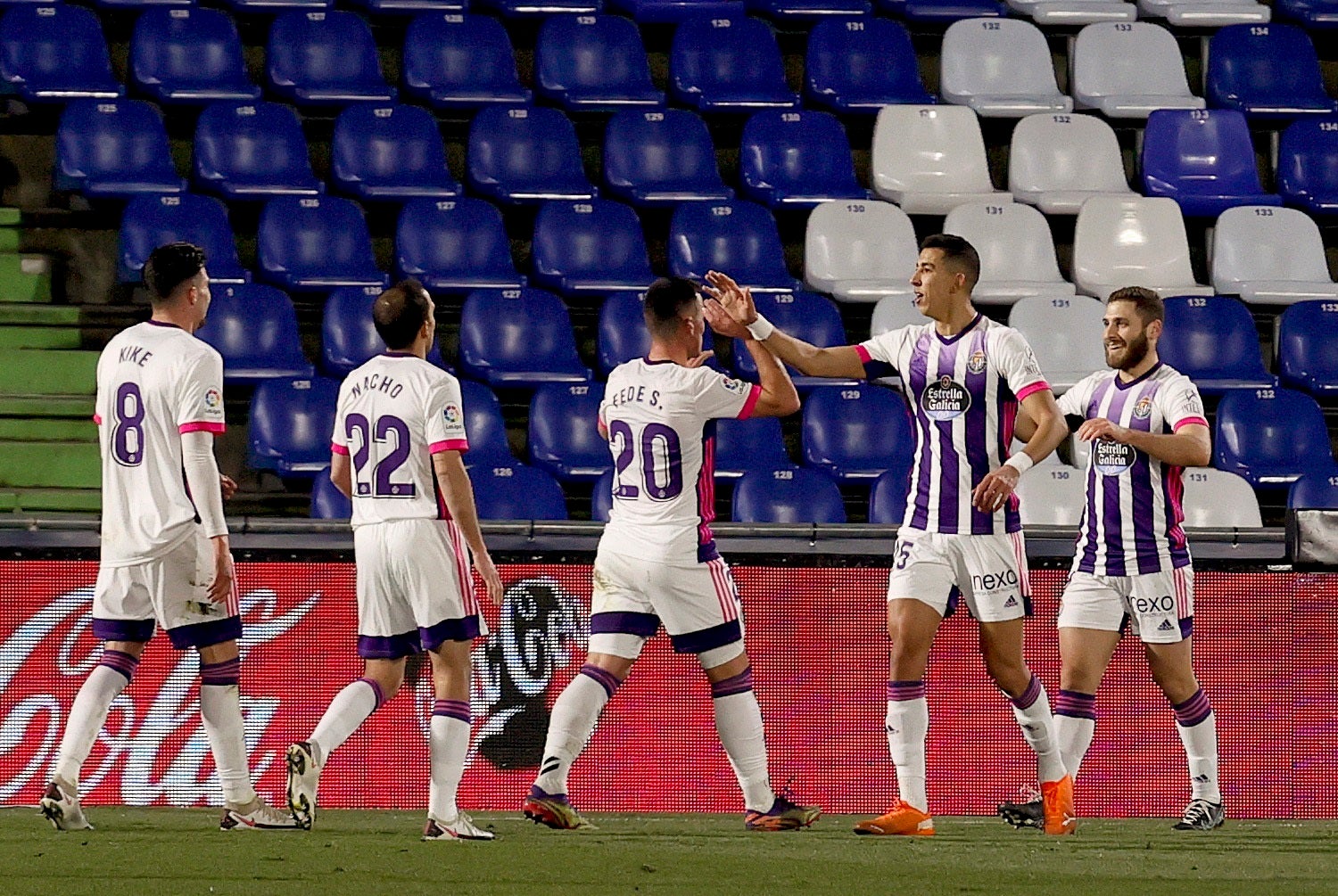 Weissman saca al Valladolid del descenso y mete en problemas al Getafe Weissman saca al Valladolid del descenso y mete en problemas al Getafe