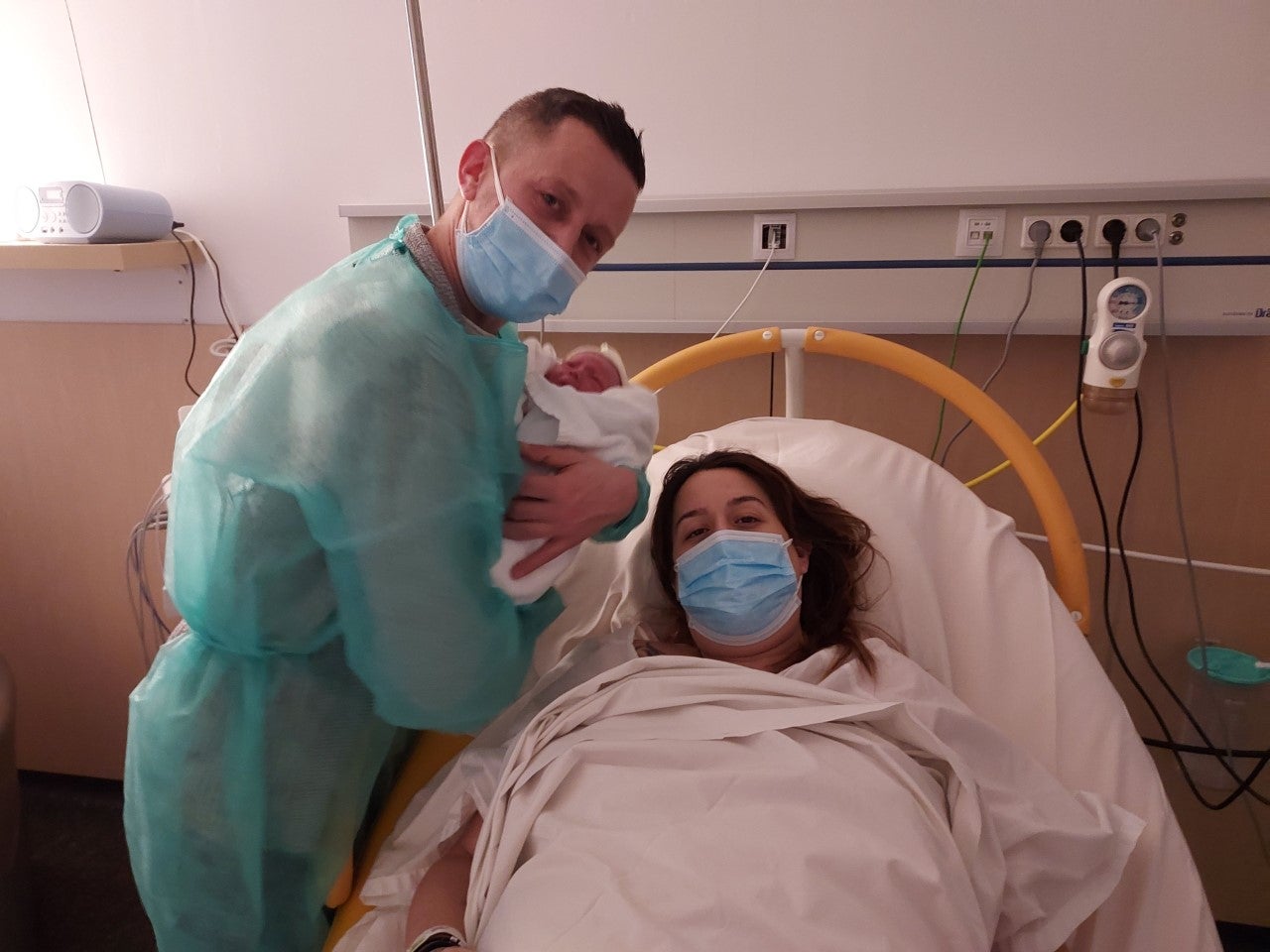 Derek Antón Caput, primer bebé nacido en el Hospital Universitario del Vinalopó de Elche en 2021 Derek Antón Caput, primer bebé nacido en el Hospital Universitario del Vinalopó de Elche en 2021