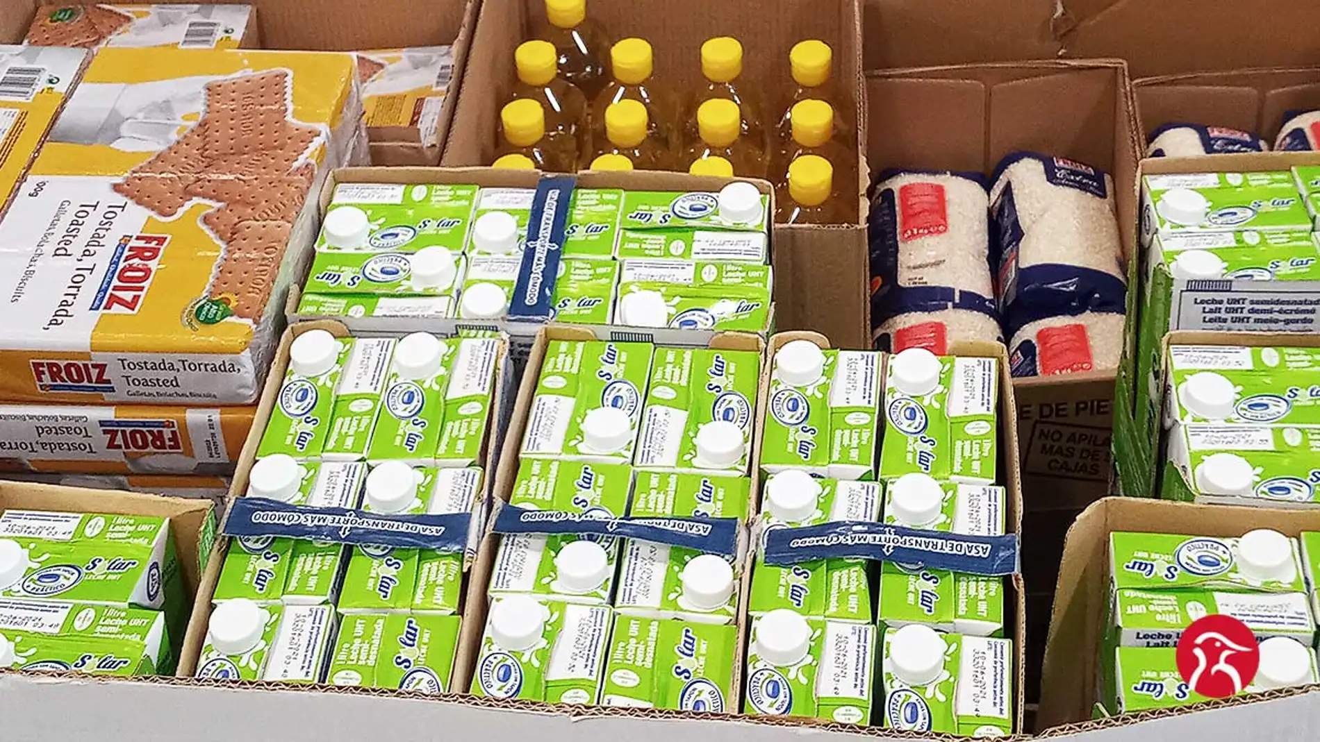 Bricocentro dona 14.000 kilos ó Banco de Alimentos