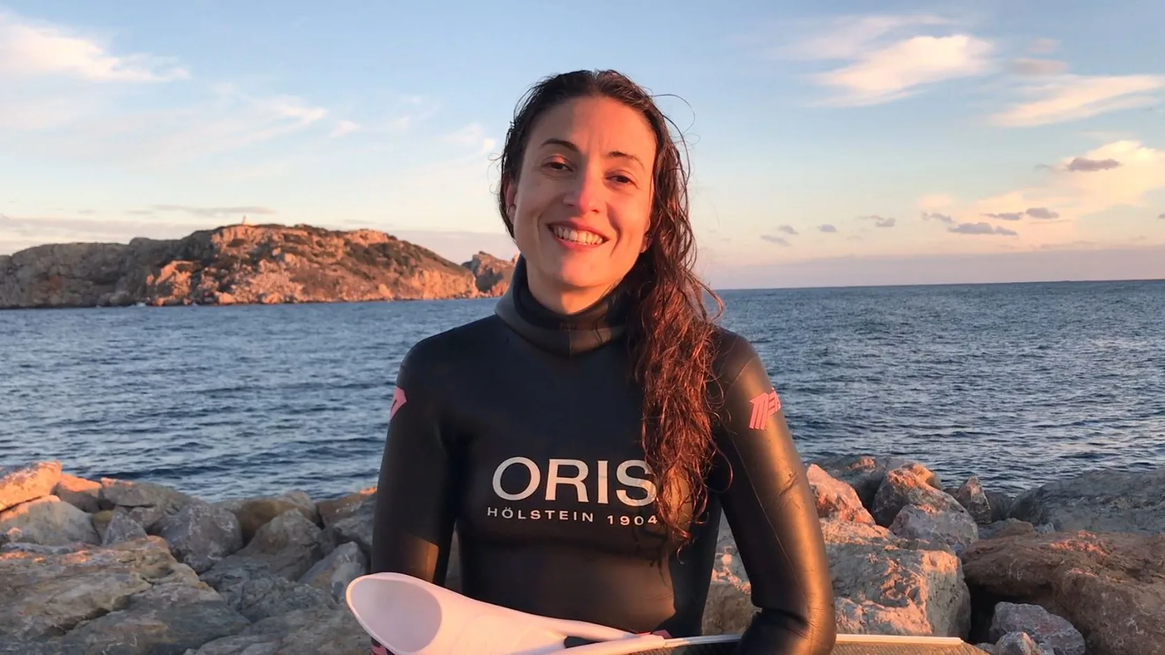 La apneísta ilicitana, Isabel Sánchez Arán. APNEA