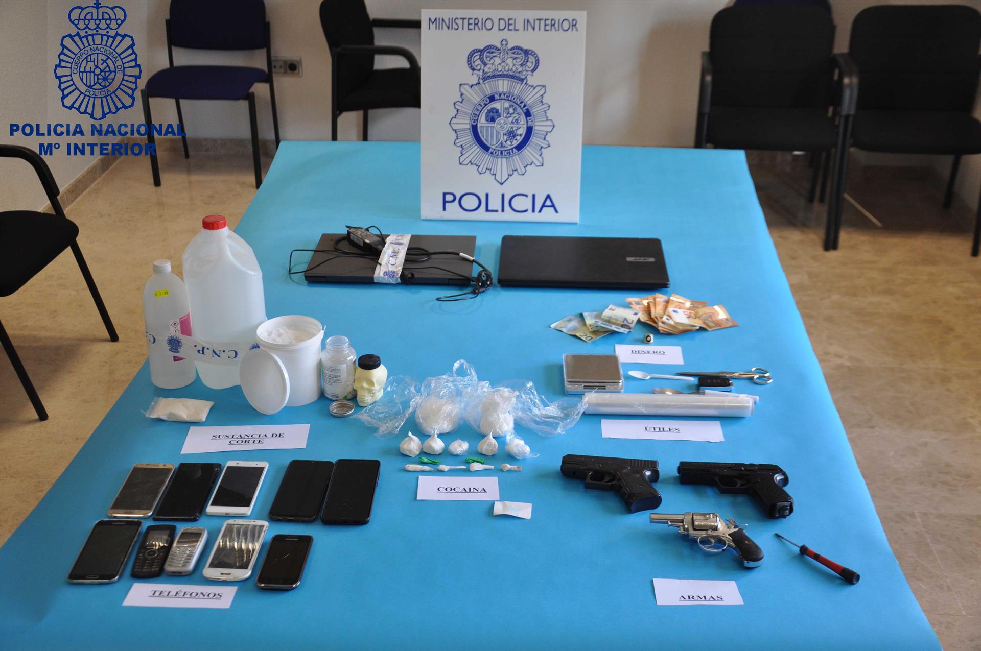 Desarticulada una organización criminal dedicada al tráfico de cocaína en la provincia de Ciudad Real Desarticulada una organización criminal dedicada al tráfico de cocaína en la provincia de Ciudad Real
