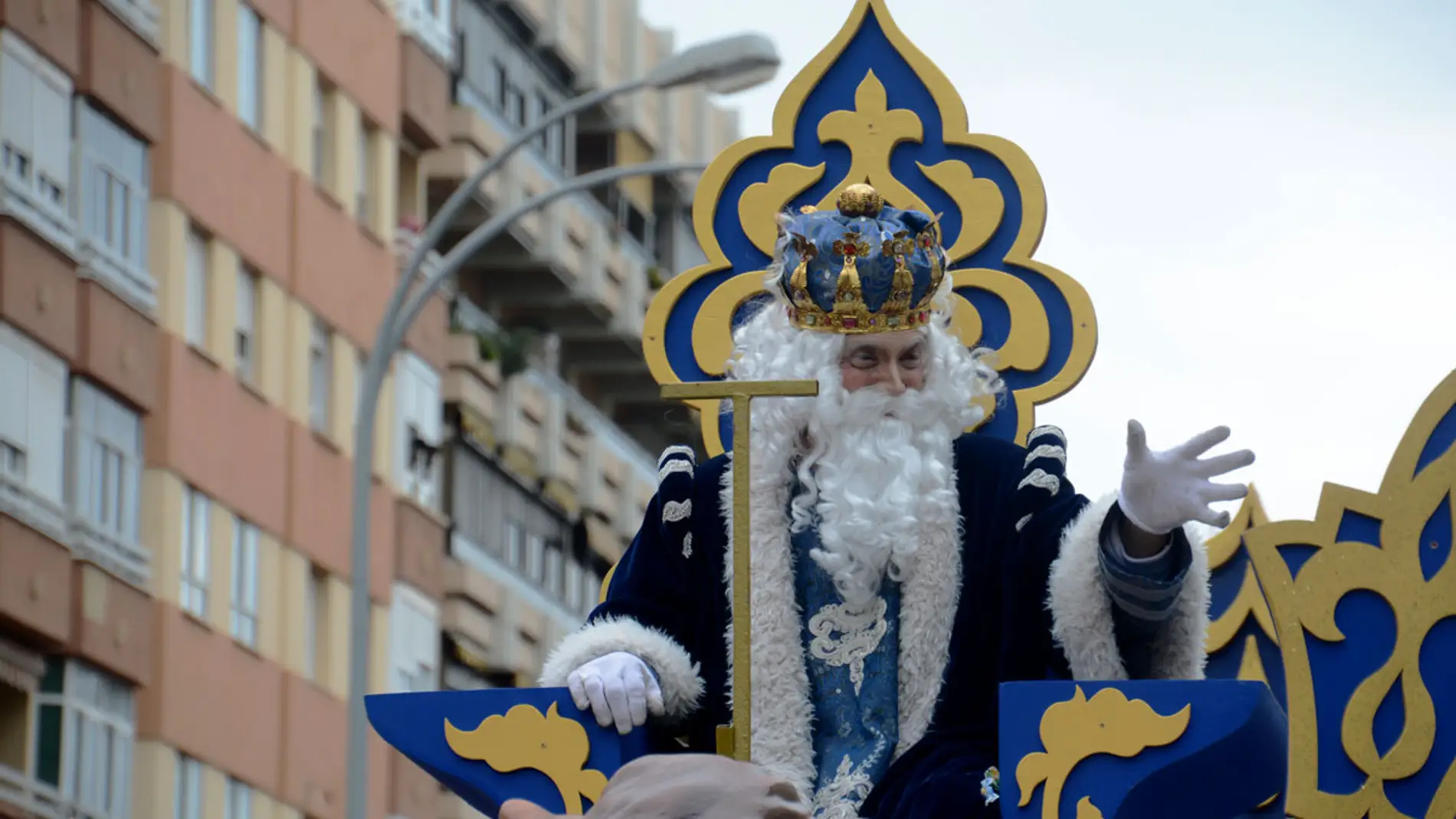 Cabalgata de Reyes de 2018 en Cádiz