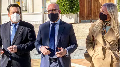 Blanca Merino, Germán Beardo y Curro Martínez Blanca Merino, Germán Beardo y Curro Martínez
