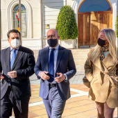 Blanca Merino, Germán Beardo y Curro Martínez