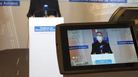 Rueda de prensa de Rafael Cofiño Director General de Salud Pública