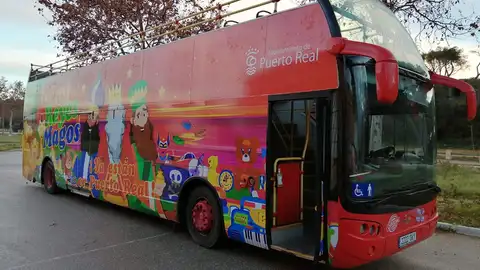 El autobús real de Puerto Real El autobús real de Puerto Real