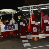 Los Reyes Magos han viajado en un tren turístico Los Reyes Magos han viajado en un tren turístico