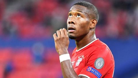 El jugador del Bayern, David Alaba. 