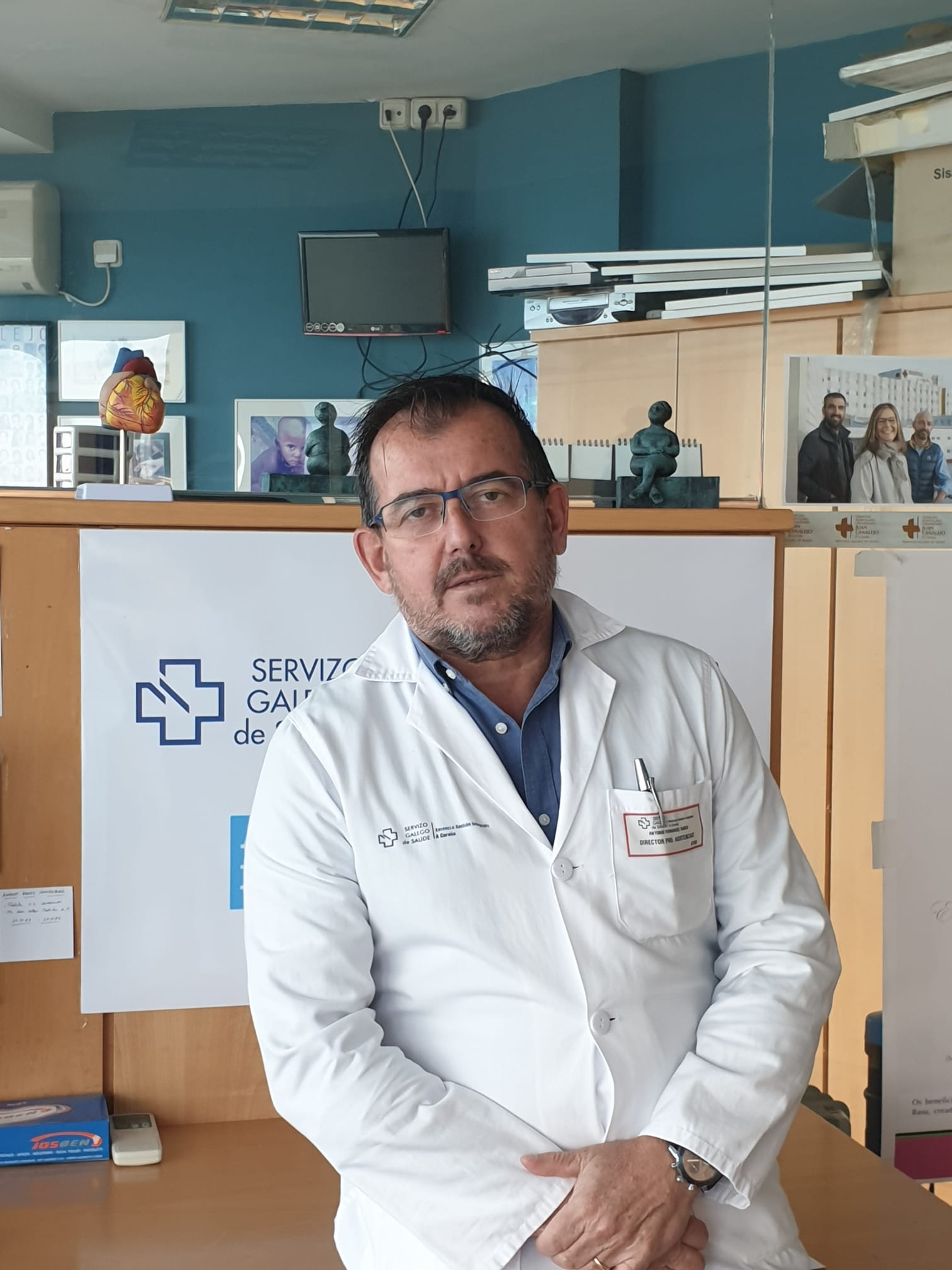 El director de procesos asistenciales del CHUAC ve inevitable aumentar las restricciones El director de procesos asistenciales del CHUAC ve inevitable aumentar las restricciones