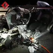 Ayer tuvo lugar un fatal accidente de tráfico en la AP-7 en el término de Torrevieja, con el resultado de una persona fallecida y otra herida de gravedad Ayer tuvo lugar un fatal accidente de tráfico en la AP-7 en el término de Torrevieja, con el resultado de una persona fallecida y otra herida de gravedad