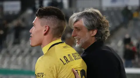 El entrenador del Córdoba, Pablo Alfaro. El entrenador del Córdoba, Pablo Alfaro.